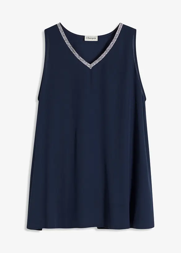 Blouse ornée de strass, bonprix