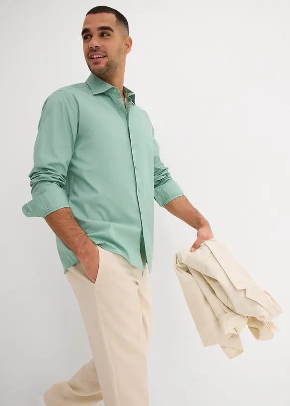 Chemise business 100% coton, regular, bonprix