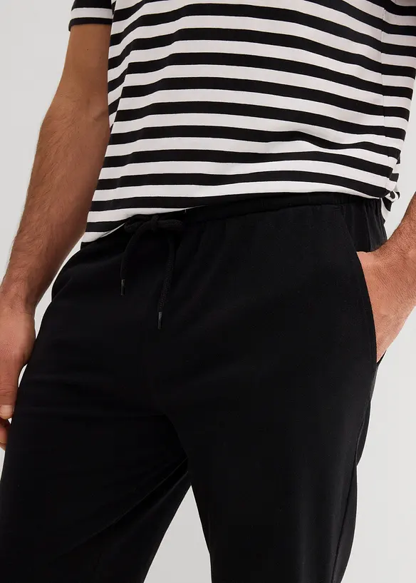 Lot de 2 bermudas en jersey l&eacute;ger, bonprix