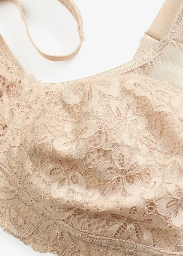 Soutien-gorge grand maintien sans armatures, bretelles rembourrées, bonprix