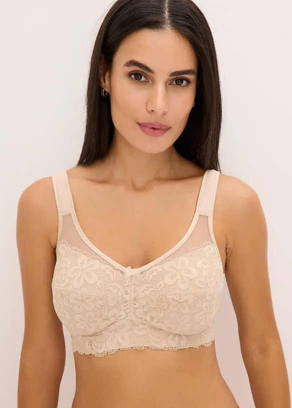 Soutien-gorge grand maintien sans armatures, bretelles rembourrées, bonprix
