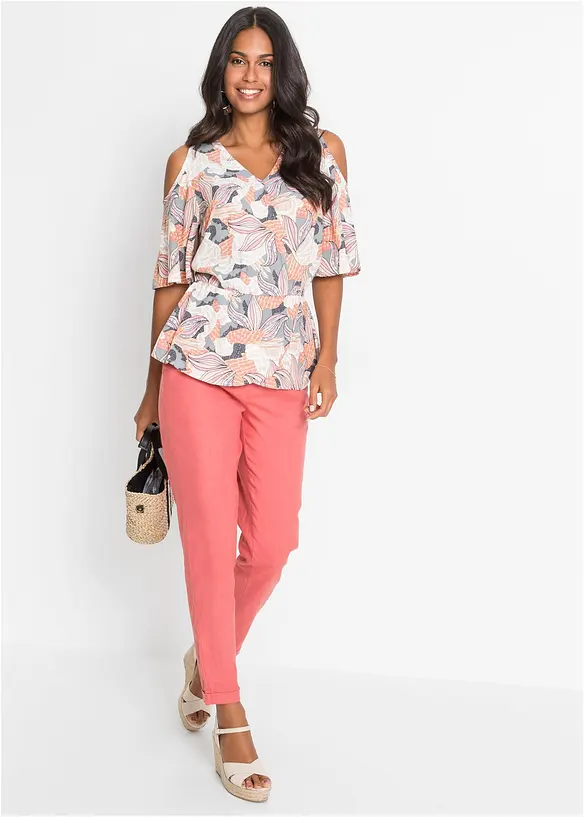 Pantalon en lin, bonprix