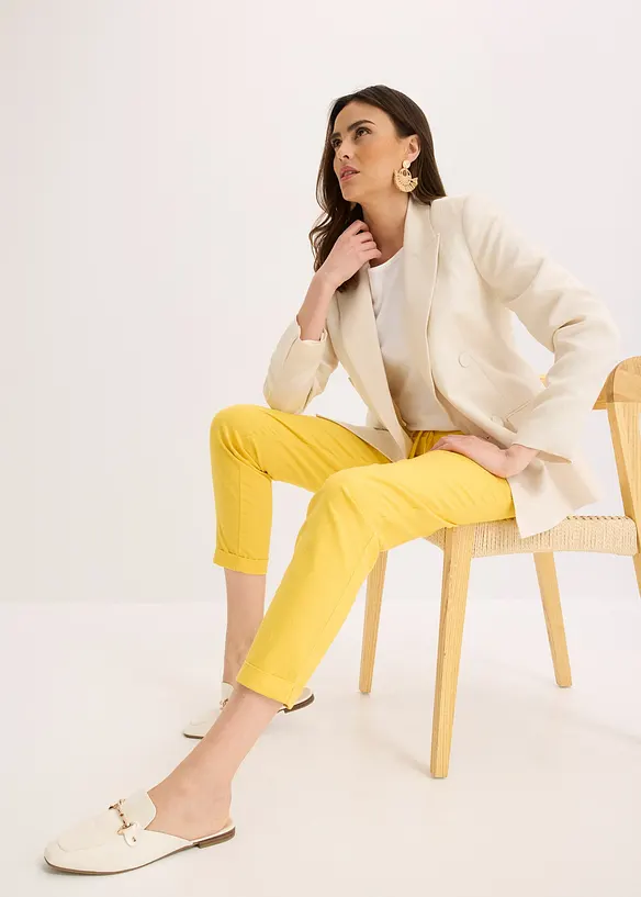 Pantalon en lin, bonprix