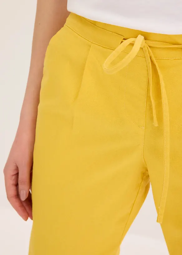 Pantalon en lin, bonprix