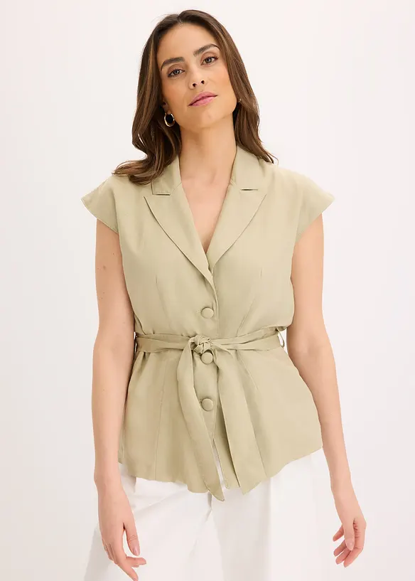 Blazer sans manches en Lyocell, bonprix