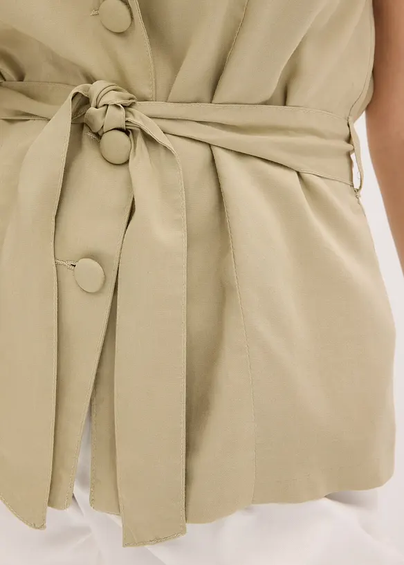 Blazer sans manches en Lyocell, bonprix