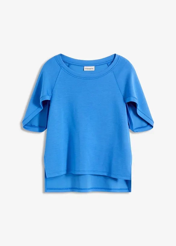 T-shirt oversize fluide en viscose mélangée, bonprix