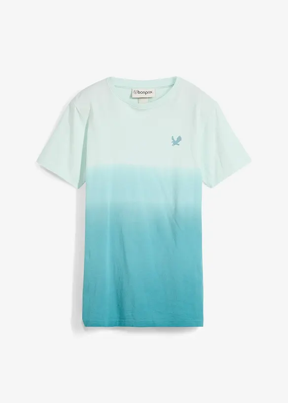 T-shirt 100% coton avec dégradé de couleur, bonprix