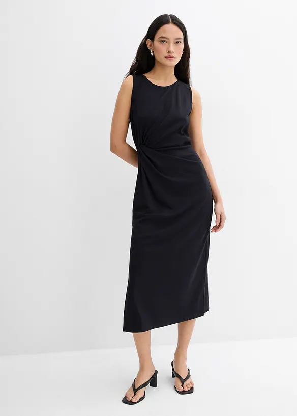 Robe midi confortable en jersey milano, bonprix