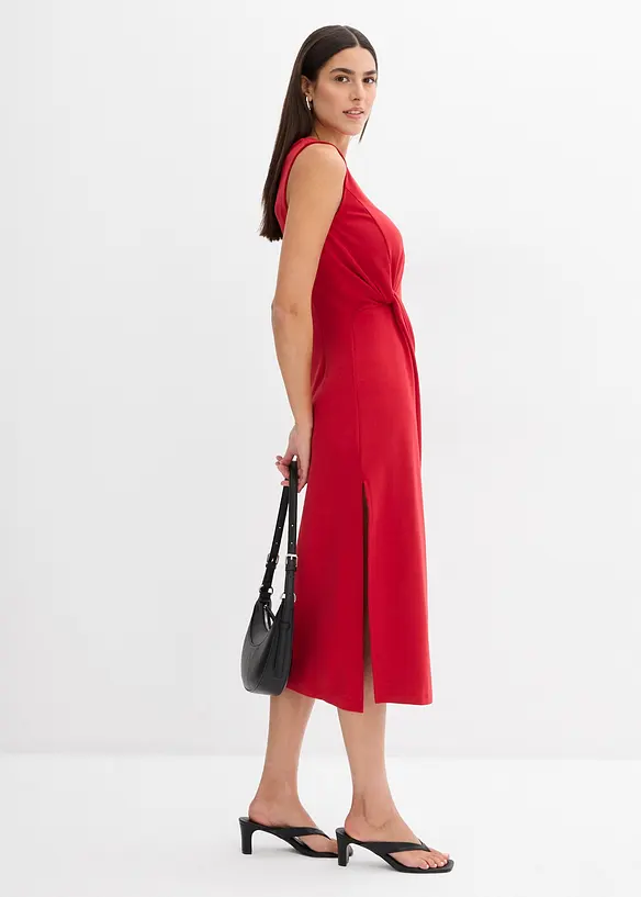 Robe midi confortable en jersey milano, bonprix