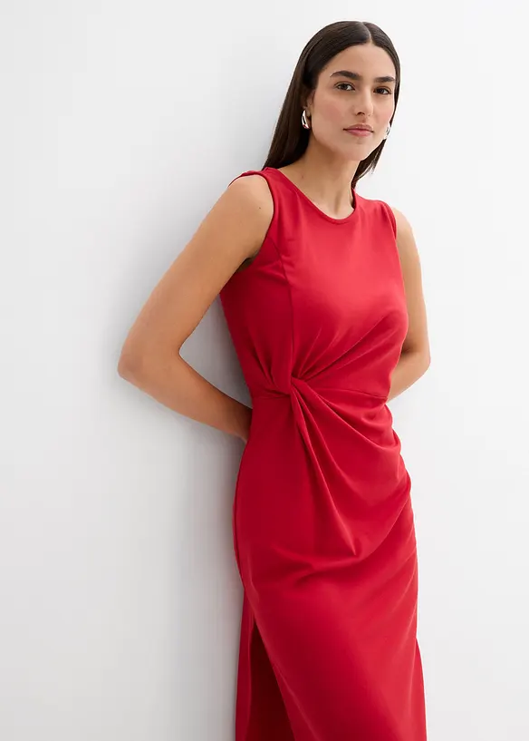 Robe midi confortable en jersey milano, bonprix