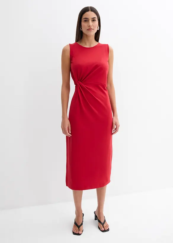 Robe midi confortable en jersey milano, bonprix