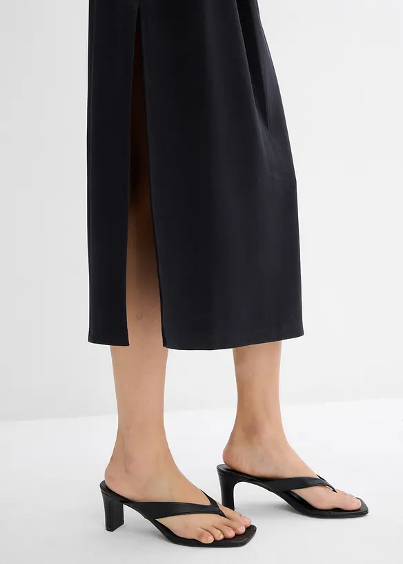 Robe midi confortable en jersey milano, bonprix