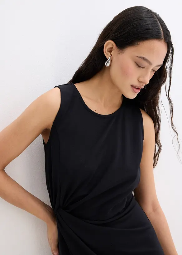 Robe midi confortable en jersey milano, bonprix