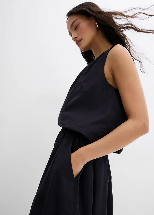 Jupe midi 100% coton, bonprix