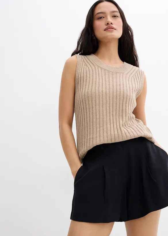 Short en viscose fine, bonprix