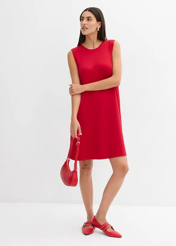 Robe courte en matière néoprène, bonprix