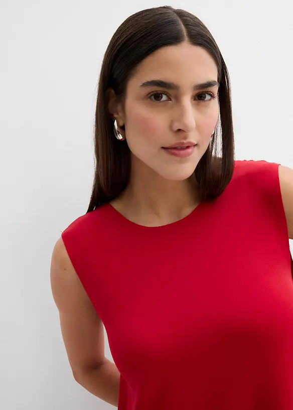 Robe courte en matière néoprène, bonprix