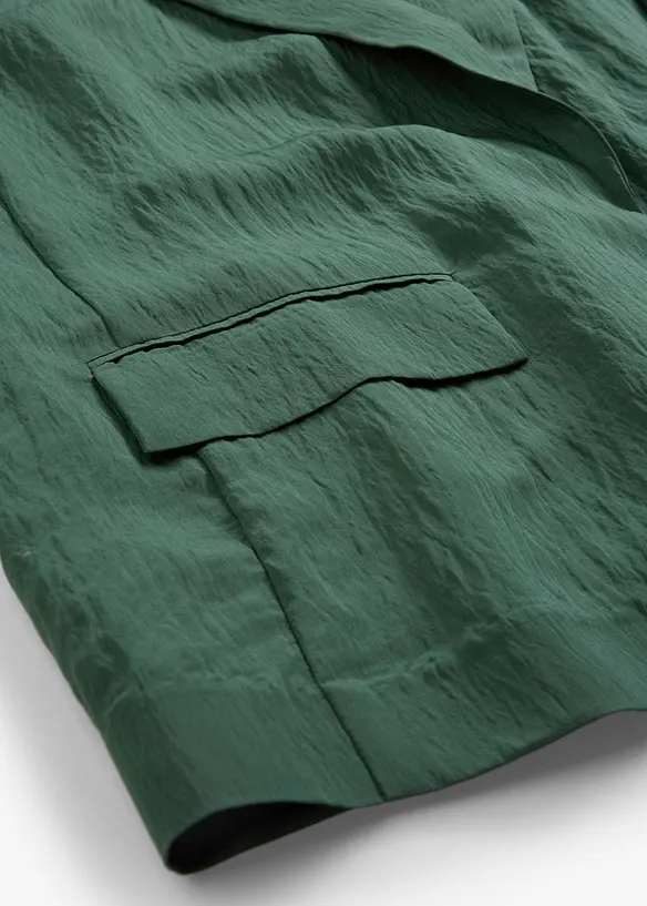 Blazer en viscose mélangée, effet froissé, bonprix