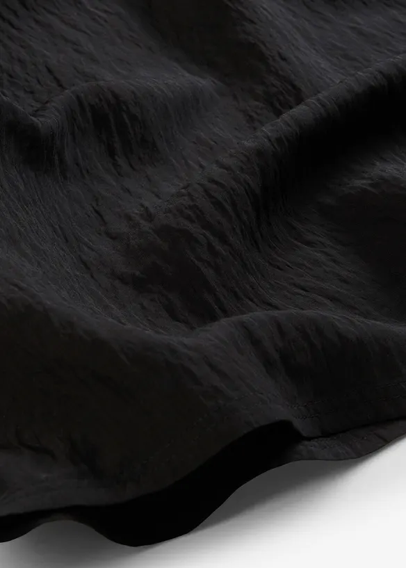 Top en viscose mélangée, effet froissé, bonprix