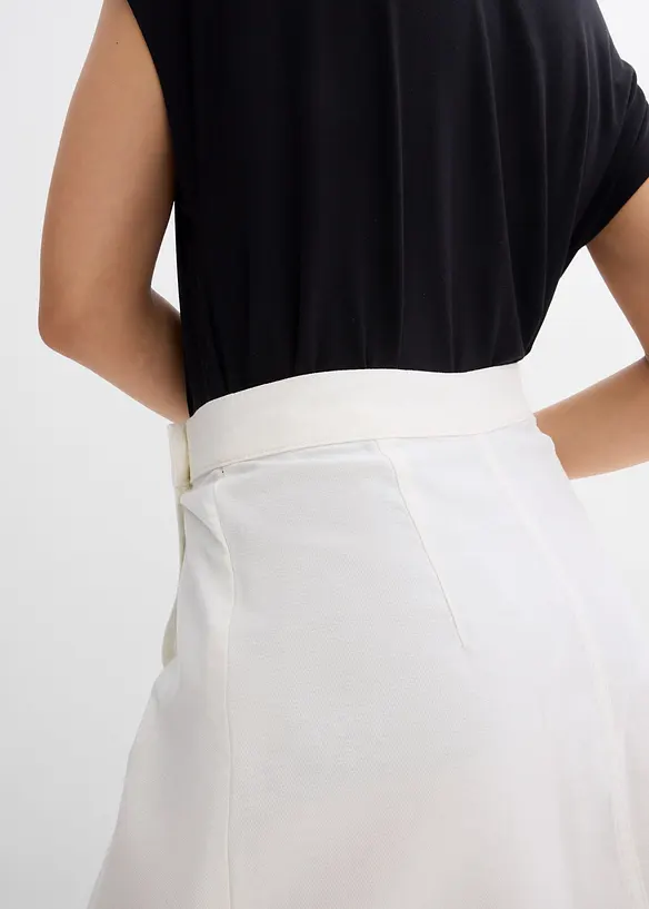 Mini-jupe en twill, bonprix