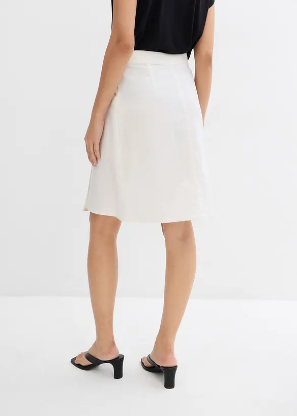 Mini-jupe en twill, bonprix