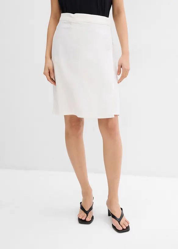 Mini-jupe en twill, bonprix