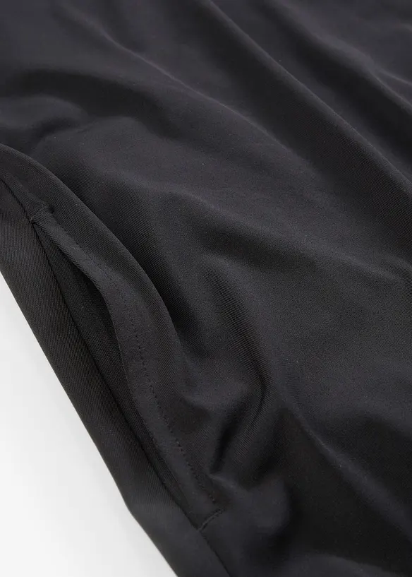 Robe midi &eacute;vas&eacute;e, bonprix