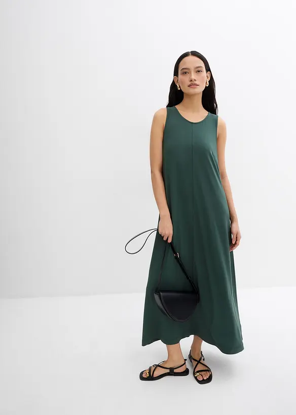 Robe midi évasée, bonprix