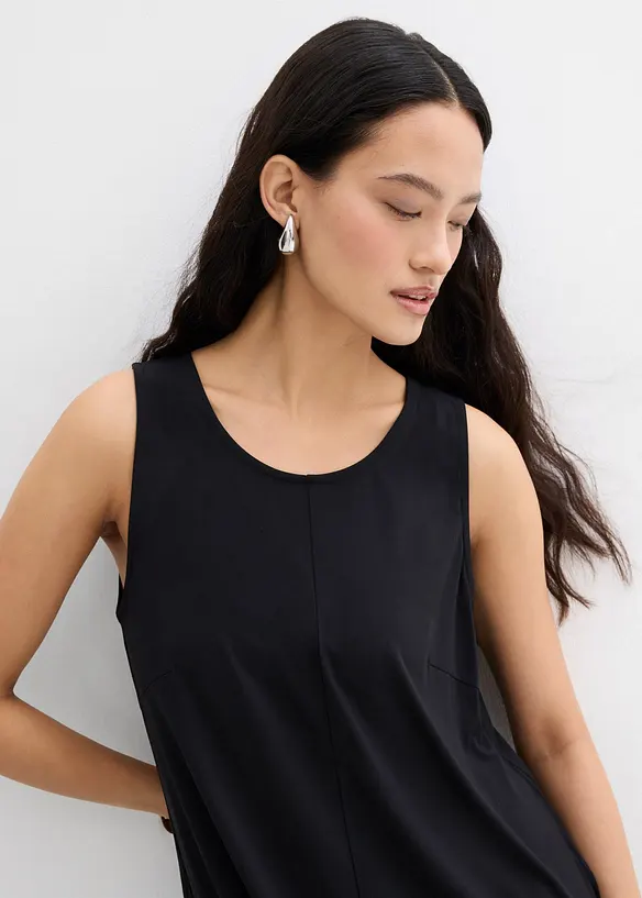 Robe midi &eacute;vas&eacute;e, bonprix