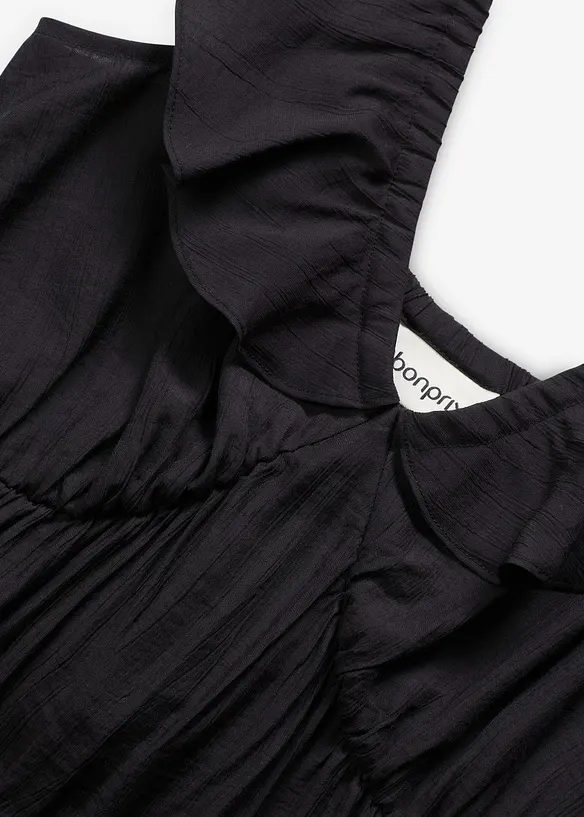 Robe à bretelles en viscose mélangée, bonprix