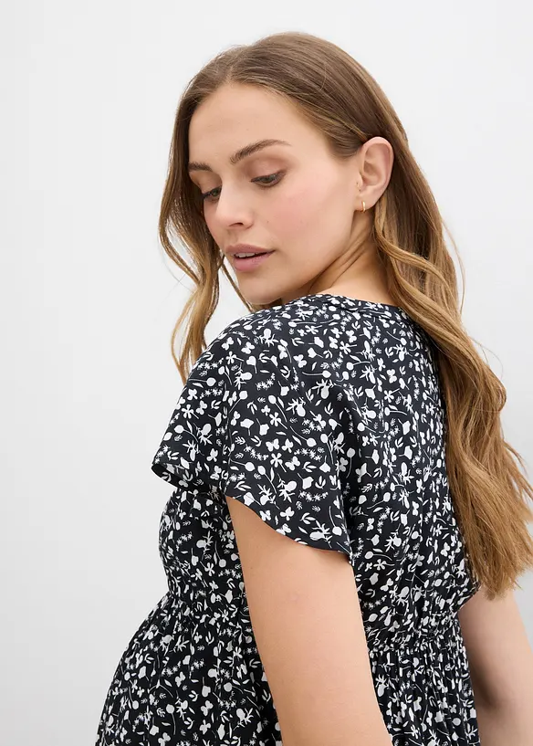 Blouse de grossesse et d'allaitement en viscose fluide, bonprix