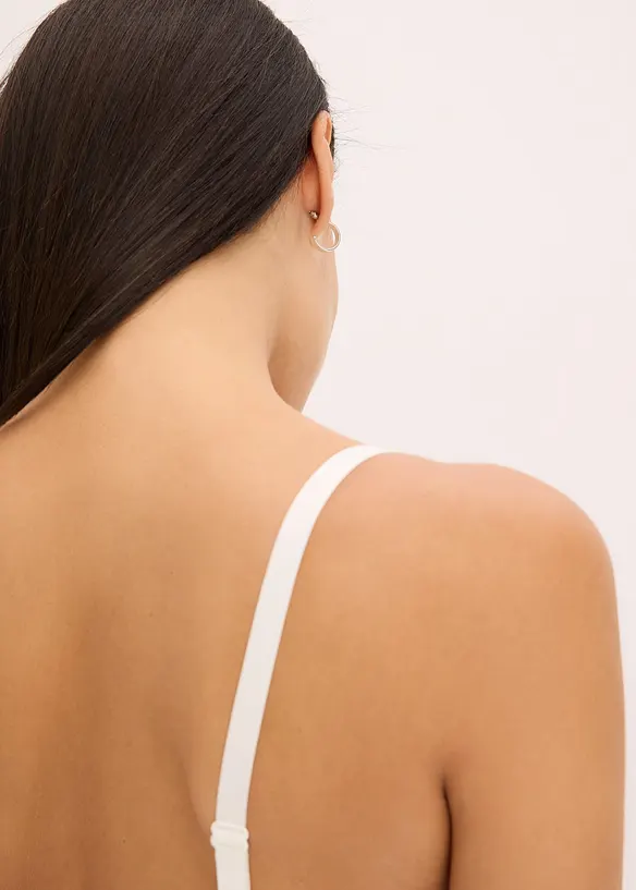 Soutien-gorge à coques et broderies imprimées, bonprix