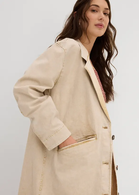 Trench en twill, bonprix