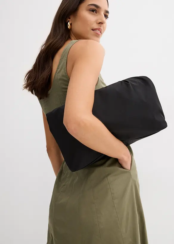 Robe midi à coutures verticales, bonprix