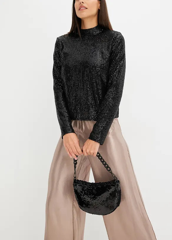 Blouse &agrave; sequins, bonprix