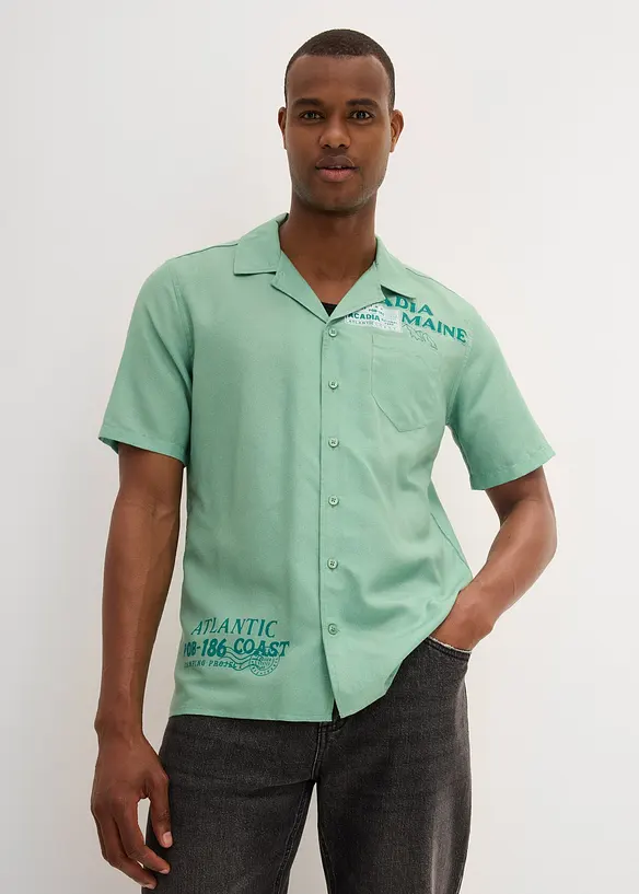 Chemise manches courtes 100% coton, bonprix