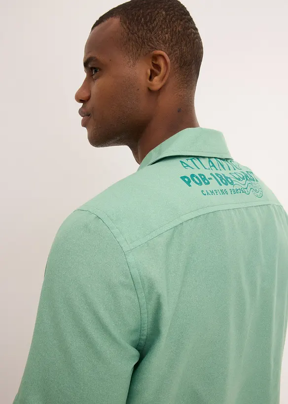 Chemise manches courtes 100% coton, bonprix