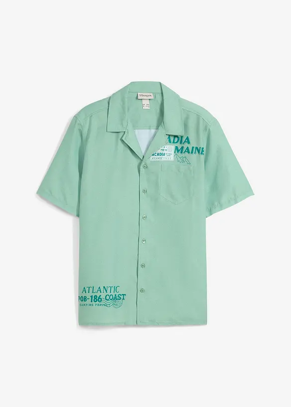 Chemise manches courtes 100% coton, bonprix