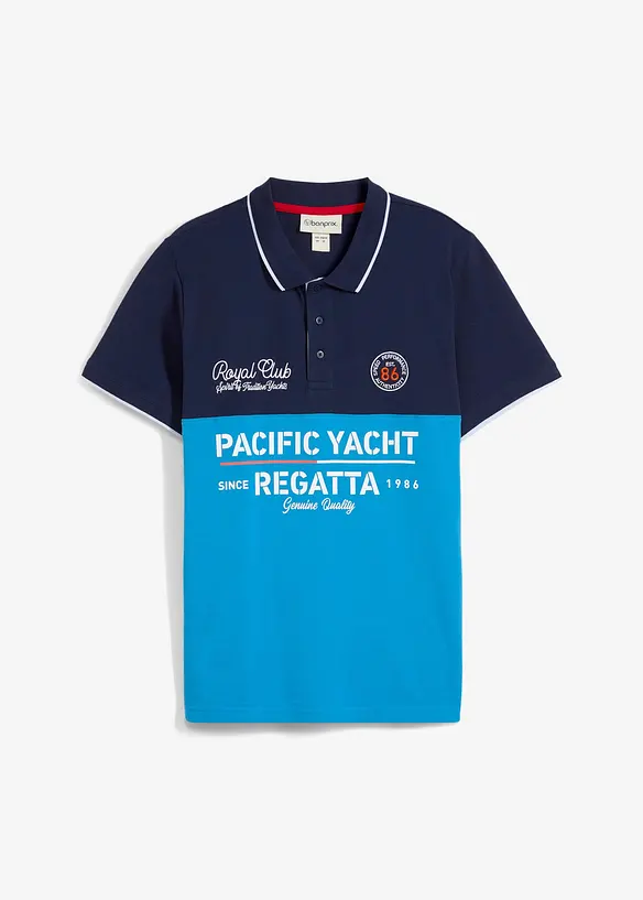 Polo en maille piquée 100% coton, bonprix