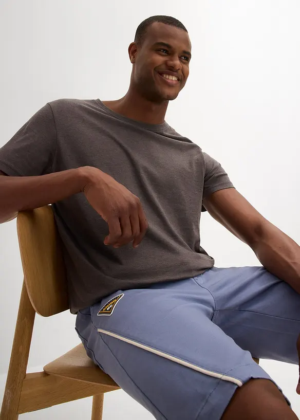 Bermuda ample &agrave; taille &eacute;lastiqu&eacute;e, bonprix