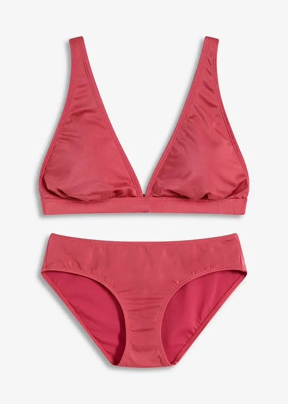 Bikini (ens. 2 pces) en matière brillante, bonprix