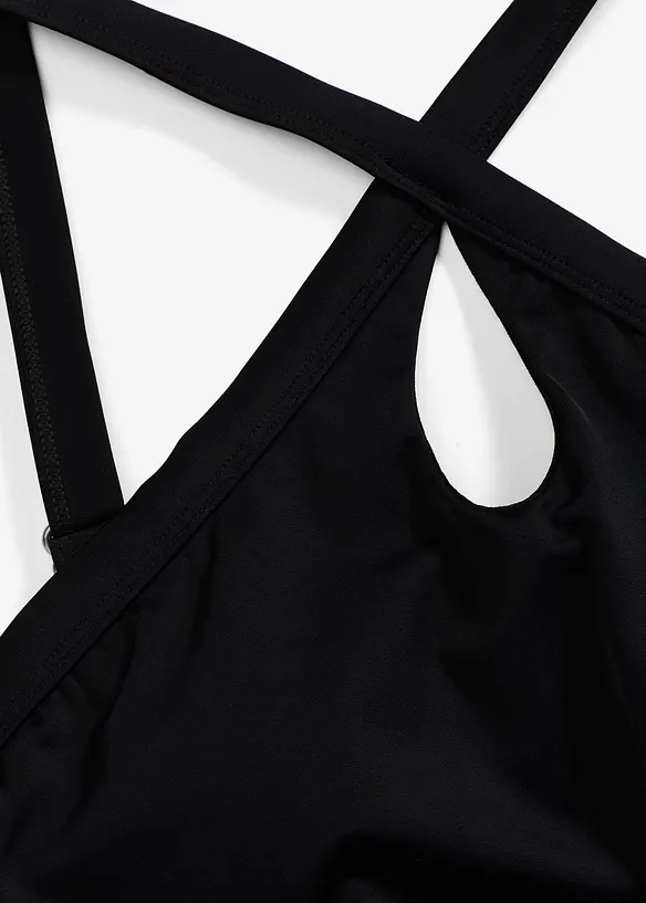 Tankini (ens. 2 pces) &agrave; bretelles crois&eacute;es, bonprix