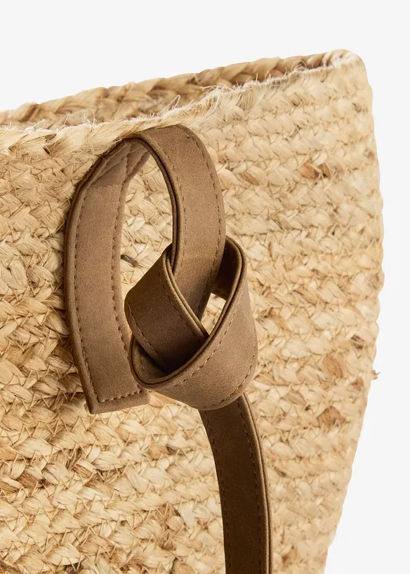 Sac cabas en paille, bonprix