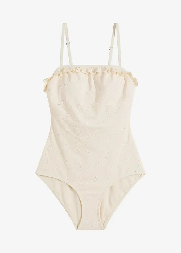 Maillot 1 pièce sculptant, maintien modéré, bonprix