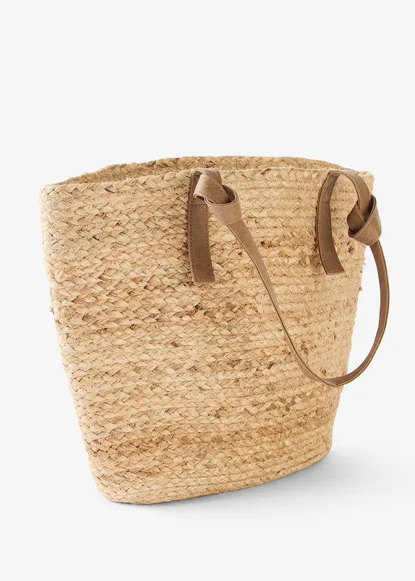 Sac cabas en paille, bonprix