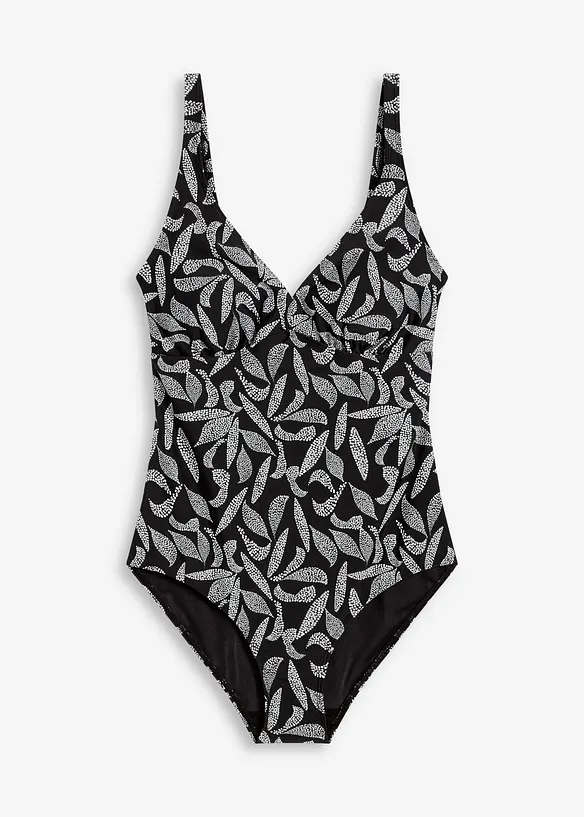 Maillot 1 pièce sculptant, maintien modéré, bonprix