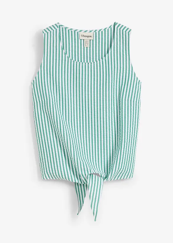 Top blouse 100% coton, bonprix