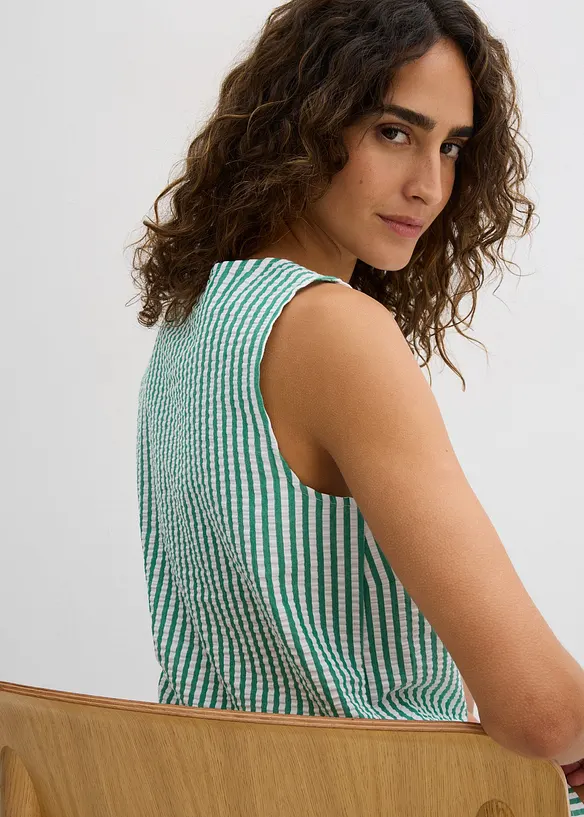 Top blouse 100% coton, bonprix