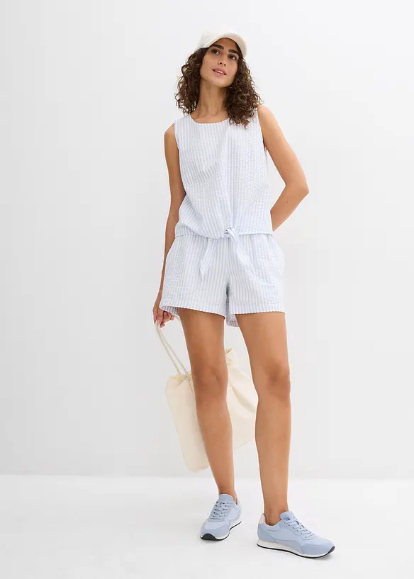 Top blouse 100% coton, bonprix